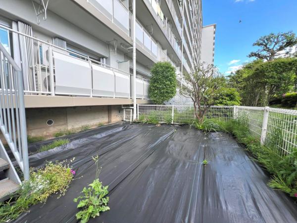 新松戸東パークハウスC棟 庭