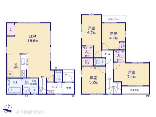 新築戸建 埼玉県さいたま市岩槻区本丸１丁目13-4 東武野田線岩槻駅 3,399万円