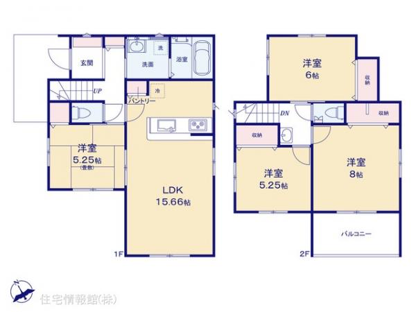 新築戸建 千葉県我孫子市湖北台４丁目5-10 JR成田線湖北駅 3,090万円