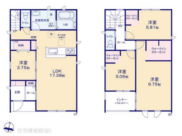 新築戸建 岐阜県岐阜市萱場東町９丁目26 JR東海道本線（熱海〜米原）岐阜駅 2,280万円