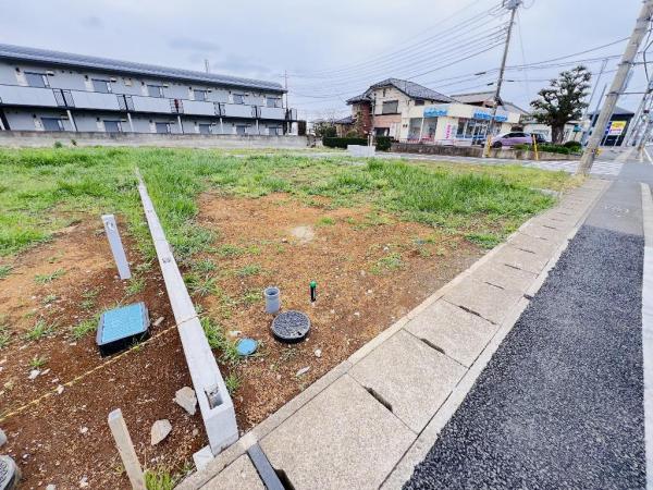 柏市南増尾３丁目 土地 現地土地写真