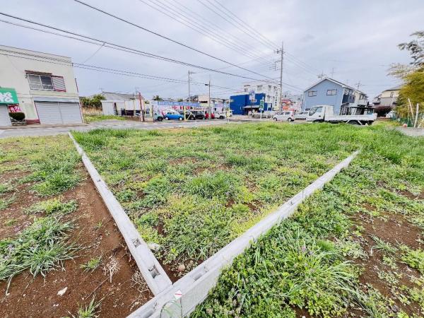 柏市南増尾３丁目 土地 現地土地写真