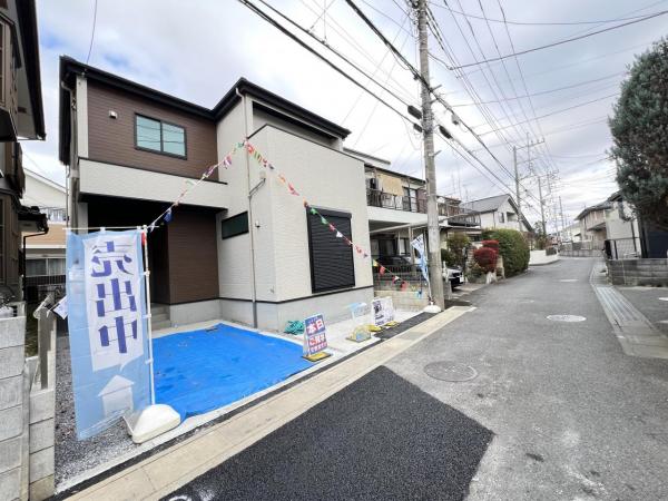 さいたま市見沼区蓮沼8期 前面道路含む現地写真