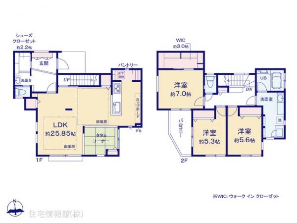 新築戸建 東京都町田市成瀬１丁目5-17 小田急線玉川学園前駅 7,680万円