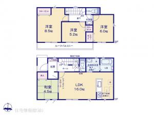 新築戸建 東京都あきる野市伊奈 JR五日市線武蔵増戸駅 3,380万円
