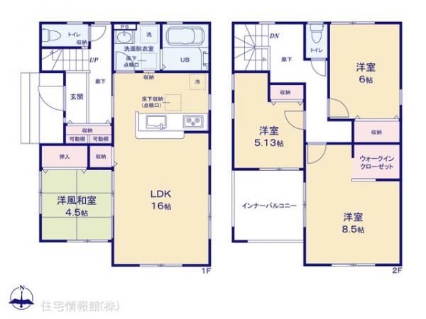 新築戸建 埼玉県白岡市西１０丁目2-7 JR東北本線（宇都宮線）白岡駅 3,199万円