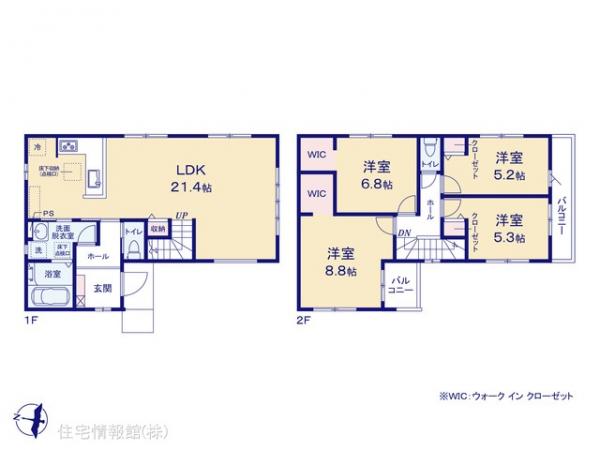 新築戸建 東京都東大和市立野１丁目16-18 多摩モノレール上北台駅 5,799万円