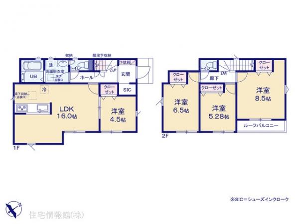 新築戸建 埼玉県三郷市彦沢１丁目10-2 JR武蔵野線新三郷駅 3,190万円