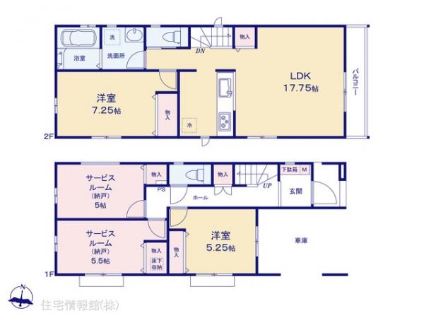 新築戸建 東京都江戸川区東小岩１丁目29 JR中央・総武線小岩駅 5,490万円