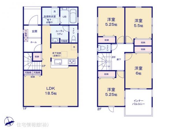 新築戸建 千葉県千葉市若葉区加曽利町1039-2 千葉都市モノレール２号線千城台駅 3,290万円