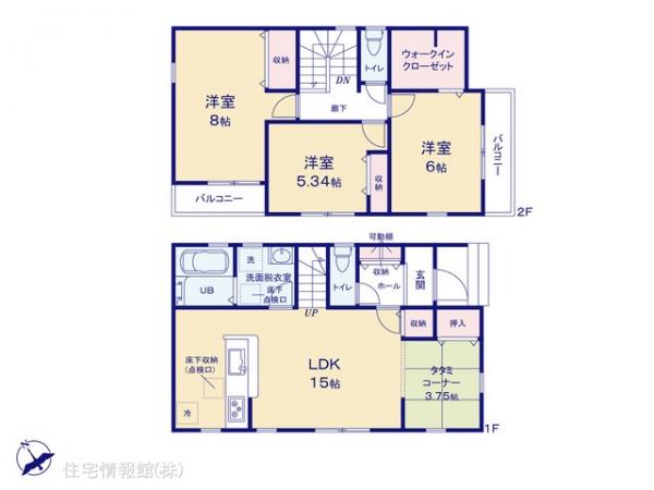 新築戸建 埼玉県北葛飾郡松伏町大字松伏 東武伊勢崎線北越谷駅 2,799万円