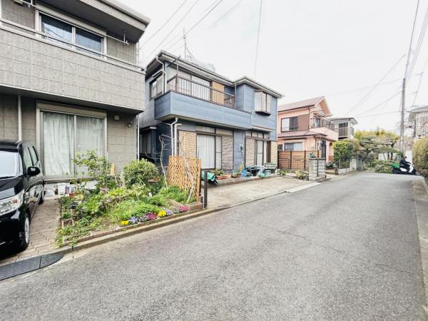 相模原市中央区田名 土地 前面道路含む現地写真
