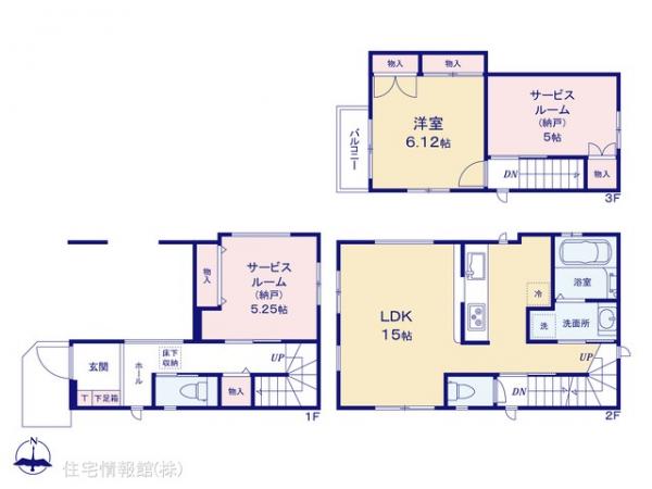 新築戸建 東京都足立区南花畑３丁目19-11 つくばエクスプレス六町駅 4,498万円