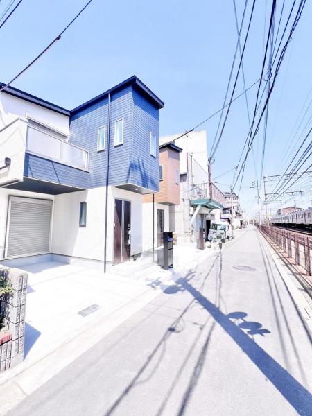 堺市堺区北向陽町２丁 戸建 前面道路含む現地写真