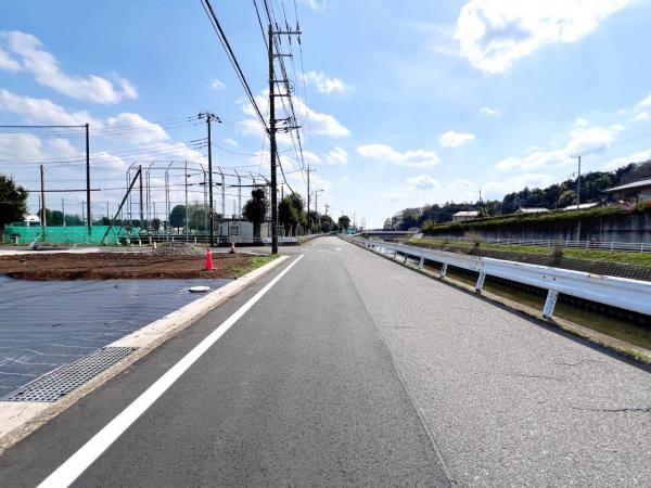 大和市上和田23-1期　土地 前面道路含む現地写真