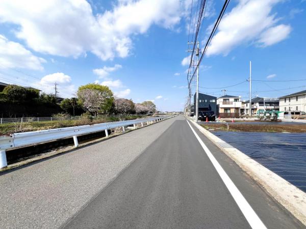 大和市上和田23-1期　土地 前面道路含む現地写真