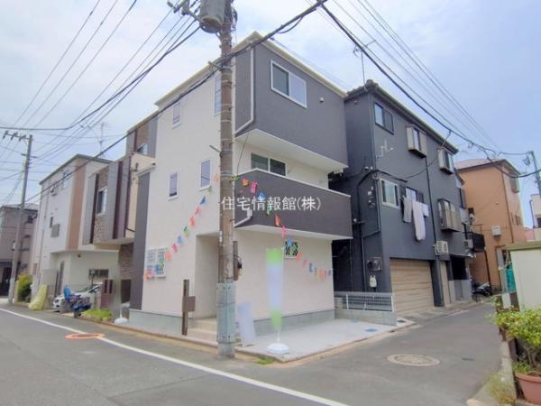 新築戸建 東京都江戸川区鹿骨３丁目8-9 都営新宿線篠崎駅 4,580万円
