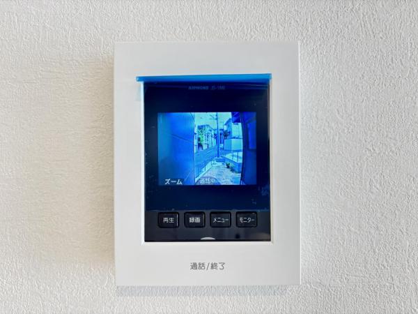 横浜市金沢区富岡西２期　 戸建 TVモニター付きインターフォン