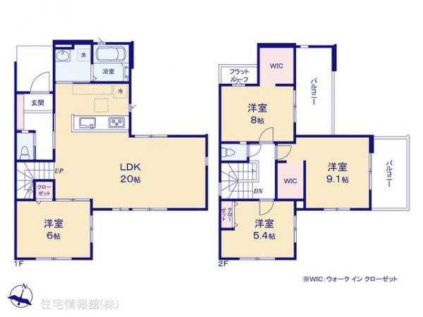 新築戸建 埼玉県蓮田市桜台２丁目 JR東北本線（宇都宮線）蓮田駅 4,399万円