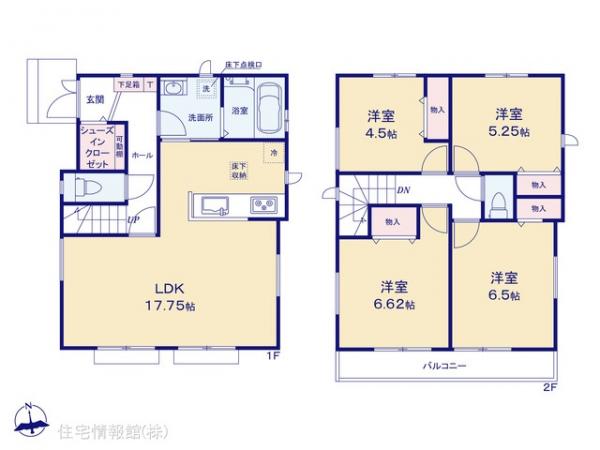 新築戸建 東京都町田市成瀬２丁目 JR横浜線成瀬駅 5,390万円