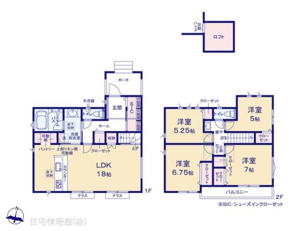 新築戸建 東京都世田谷区北烏山７丁目18-15 京王井の頭線久我山駅 9,380万円