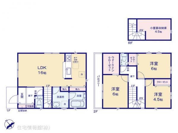 新築戸建 神奈川県綾瀬市綾西２丁目 相鉄本線海老名駅 3,280万円