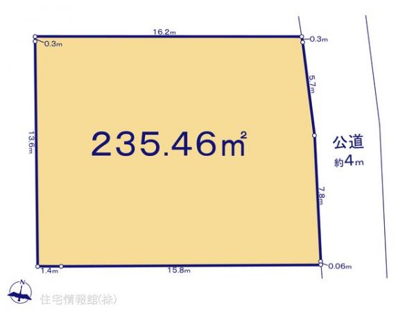 土地 神奈川県藤沢市亀井野1065 小田急江ノ島線六会日大前駅 8,480万円