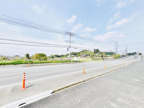 茂原市ゆたか 戸建 前面道路含む現地写真