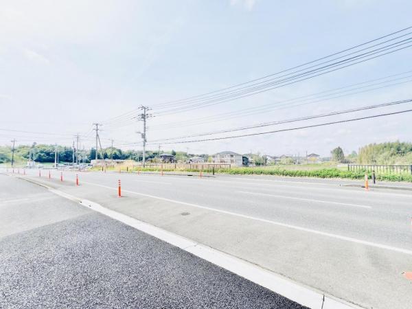 茂原市ゆたか 戸建 前面道路含む現地写真