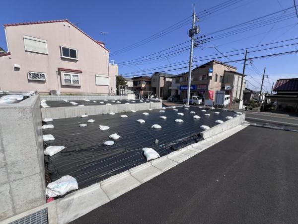 海老名市杉久保南２丁目 土地 前面道路含む現地写真