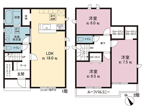 新築戸建 千葉市花見川区畑町 JR中央・総武線新検見川駅 2,990万円