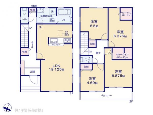 新築戸建 東京都江戸川区興宮町28-17 JR中央・総武線小岩駅 6,580万円