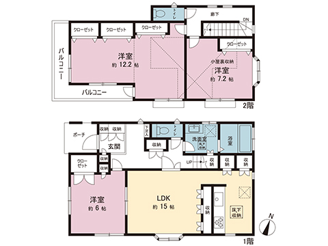 中古戸建 千葉市稲毛区小仲台９丁目 JR総武本線稲毛駅 3,480万円