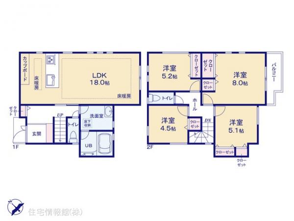 新築戸建 神奈川県横浜市鶴見区北寺尾６丁目5-7 JR横浜線菊名駅 5,980万円