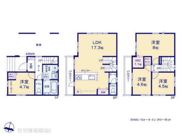 新築戸建 埼玉県さいたま市桜区栄和３丁目6-12 JR埼京線南与野駅 3,999万円