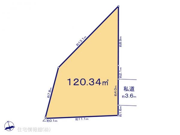土地 神奈川県川崎市中原区井田２丁目26-20 東急東横線日吉駅 4,980万円