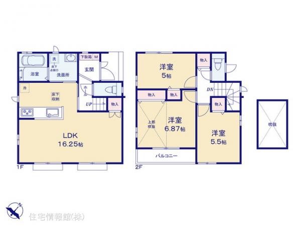 新築戸建 千葉県市川市塩焼４丁目6-34 東西線妙典駅 6,490万円