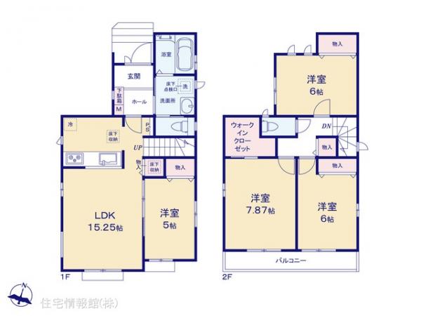 新築戸建 千葉県松戸市二十世紀が丘美野里町 北総鉄道北国分駅 4,690万円