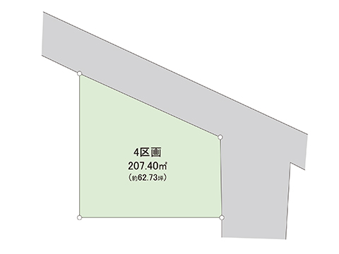土地 久喜市吉羽５丁目 JR東北本線（宇都宮線）久喜駅 1,980万円
