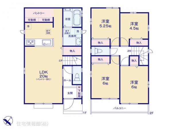 新築戸建 東京都東村山市野口町１丁目30-4 西武新宿線東村山駅 5,890万円