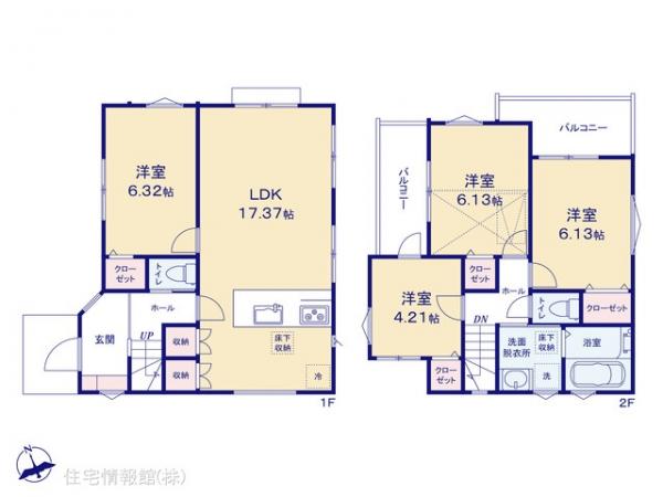 新築戸建 埼玉県川口市南鳩ヶ谷７丁目5-34 埼玉高速鉄道鳩ケ谷駅 4,480万円
