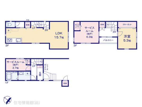 新築戸建 神奈川県横浜市金沢区平潟町6-18 京急本線金沢八景駅 3,380万円