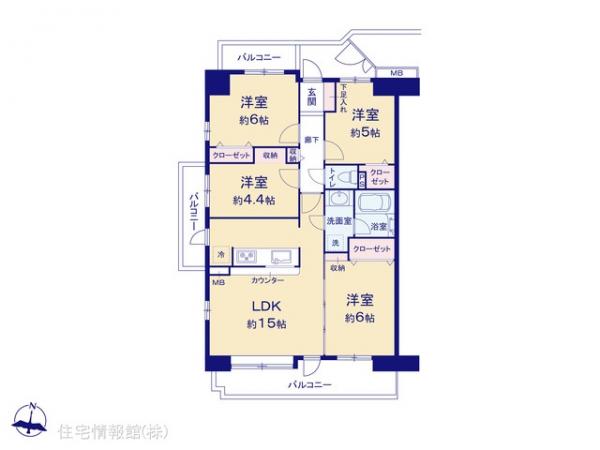 中古マンション 埼玉県狭山市入間川3133-1 西武新宿線狭山市駅 2,198万円