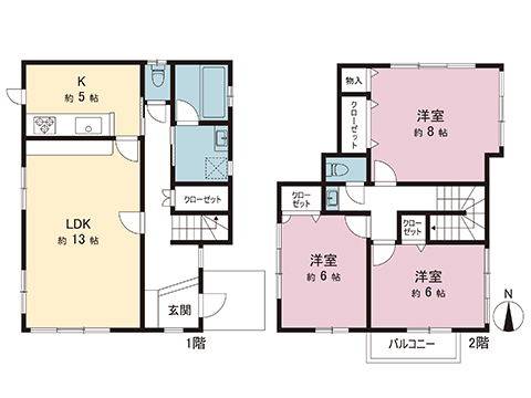中古戸建 中郡大磯町石神台３丁目 JR東海道本線(東京〜熱海)大磯駅 1,780万円