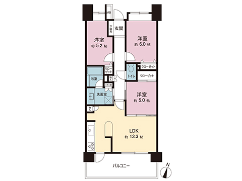 中古マンション 千葉県松戸市根木内 千代田常磐線北小金駅 3,280万円