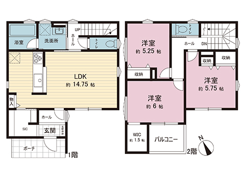 新築戸建 座間市西栗原１丁目 相鉄本線かしわ台駅 3,680万円