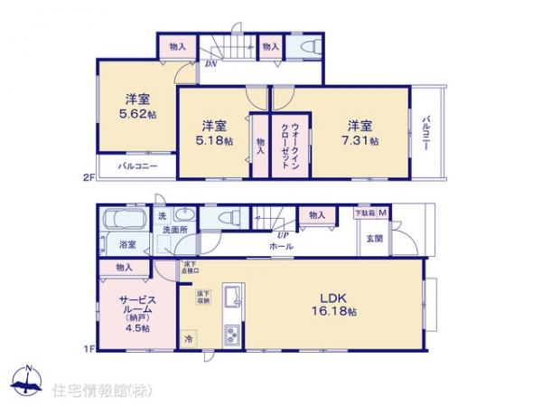 新築戸建 千葉県船橋市薬円台２丁目2-10 新京成電鉄線習志野駅 4,590万円