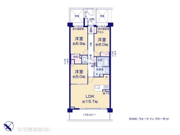 中古マンション 神奈川県川崎市高津区久地１丁目1-28 東急田園都市線溝の口駅 6,199万円