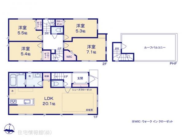新築戸建 東京都葛飾区青戸５丁目23-9 京成本線青砥駅 6,280万円