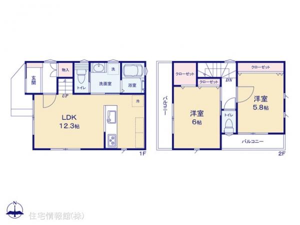 新築戸建 埼玉県川越市今成１丁目12-26 東武東上線川越市駅 2,680万円